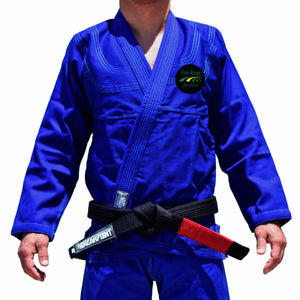 Five Rings Jiu Jitsu Academy Kids Gi - Blue #1138 A
