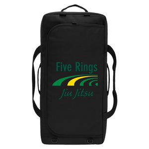 Five Rings Jiu Jitsu Custom Giant Rolling Duffel #8123 A