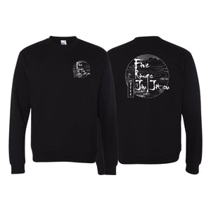 Five Rings Jiu Jitsu Academy Crewneck Sweatshirt #8123 B