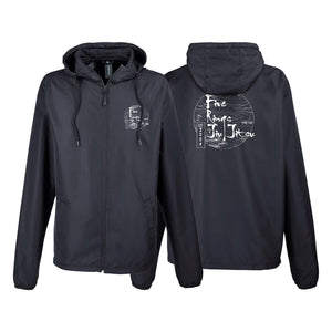 Five Rings Jiu Jitsu Academy Windbreaker #8123 B