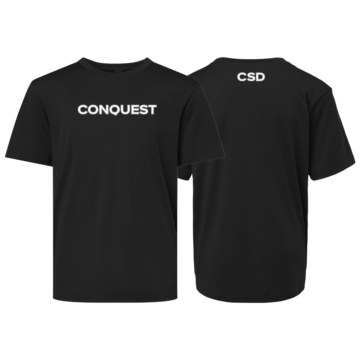 Conquest Self Defense Academy Dry Fit Kids Shirts #8125 A