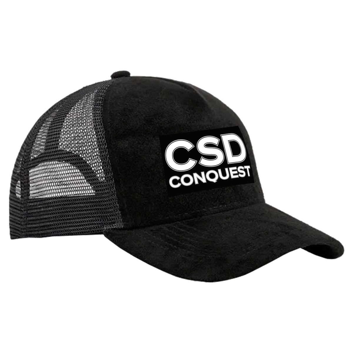 Conquest Self Defense Suede Trucker Hat #8125 A
