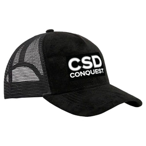 Conquest Self Defense Suede Trucker Hat #8125 A