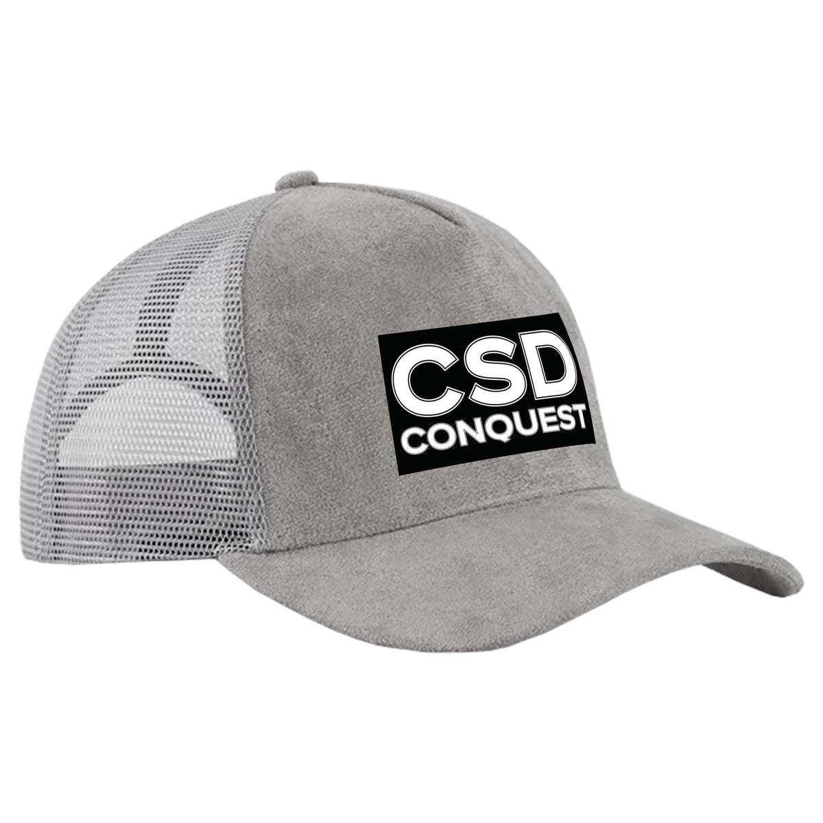 Conquest Self Defense Suede Trucker Hat #8125 A