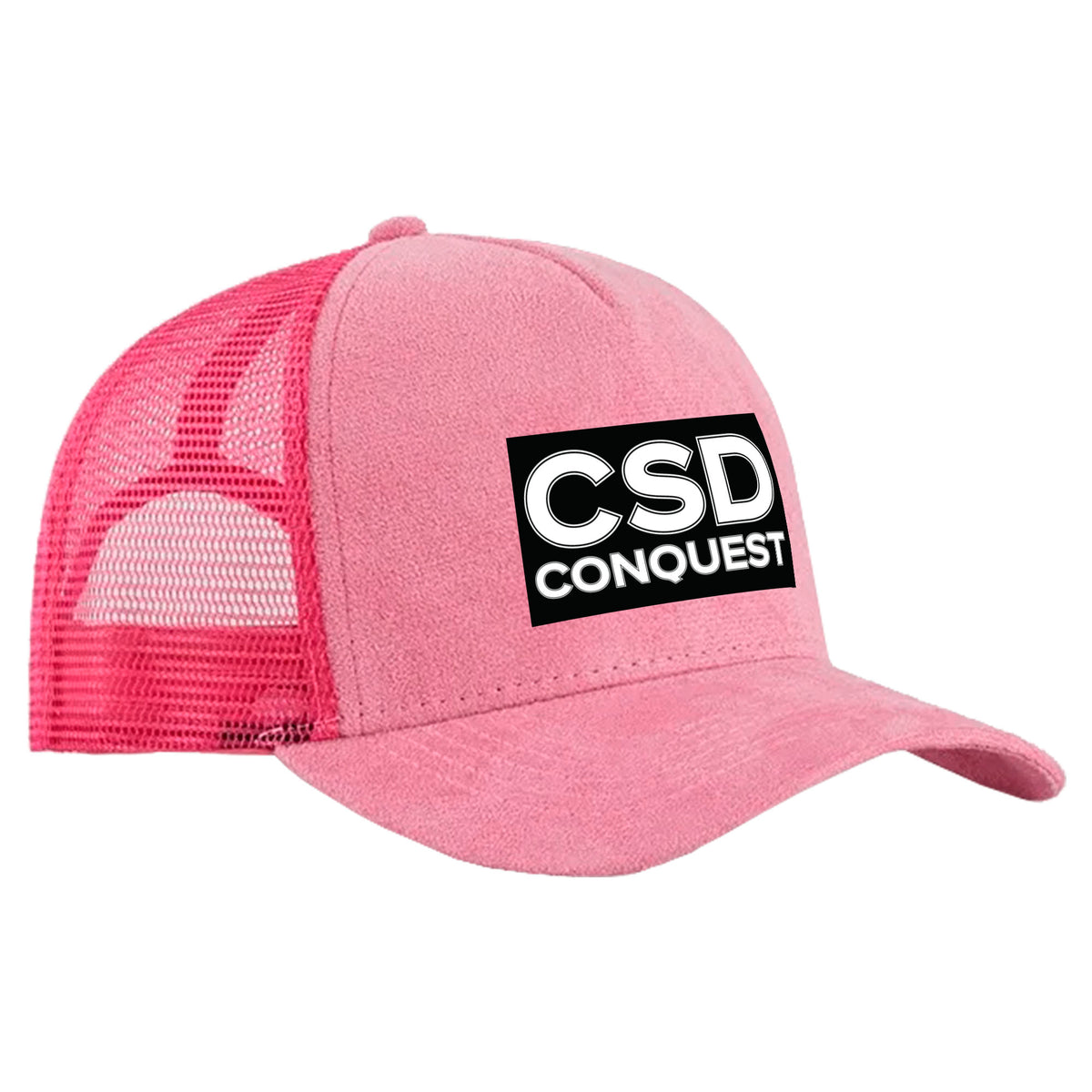 Conquest Self Defense Suede Trucker Hat #8125 A