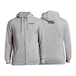 Conquest Self Defense Academy Zip-Up Hoodies #8125 B