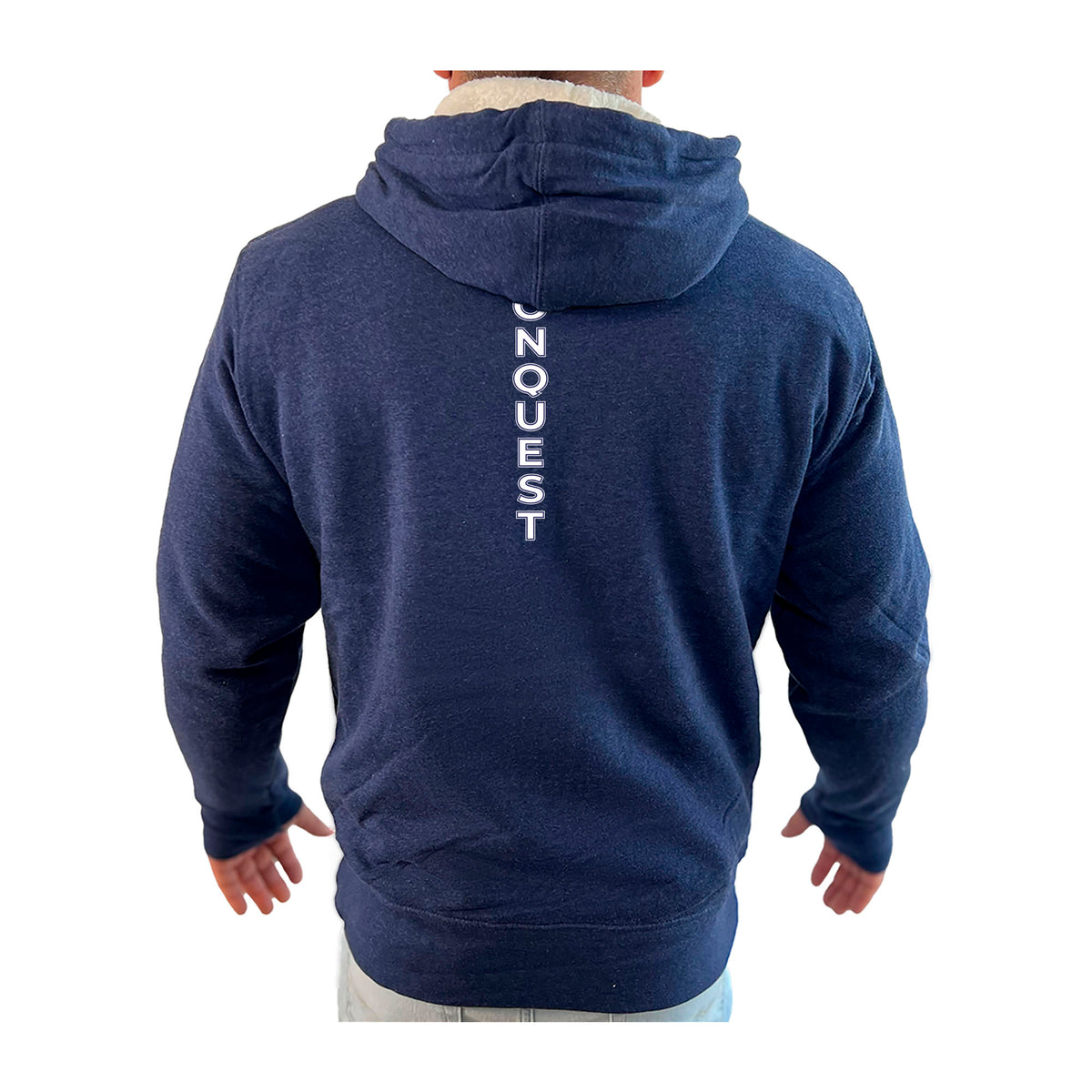 Conquest Self Defense Academy Sherpa Lined Zip-Up Hoodie #8125 D