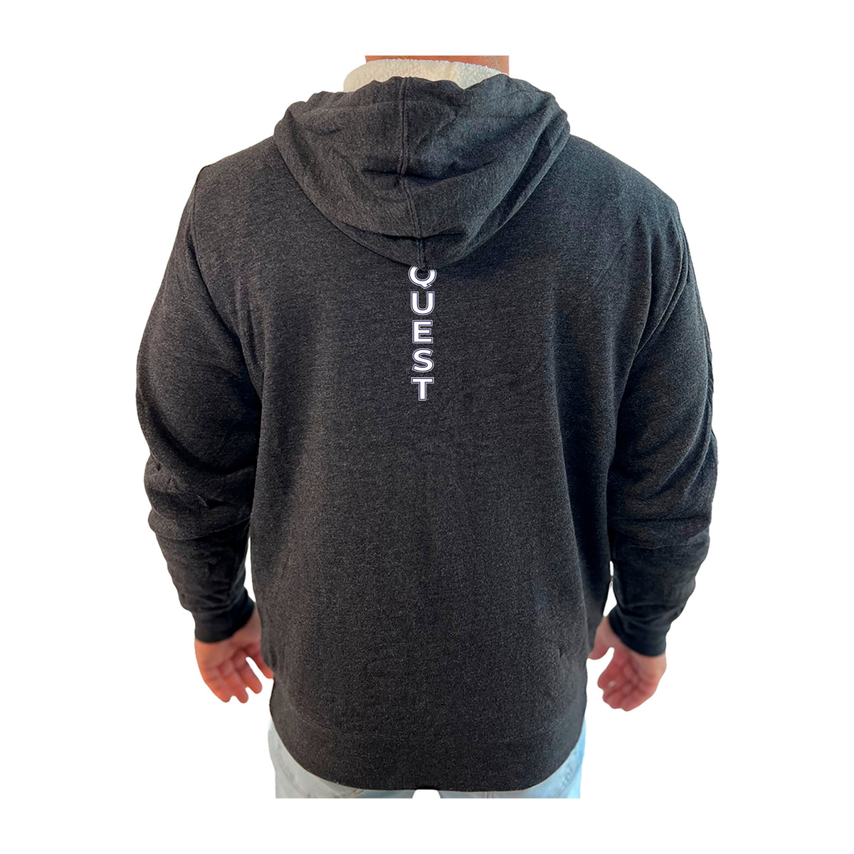 Conquest Self Defense Academy Sherpa Lined Zip-Up Hoodie #8125 D