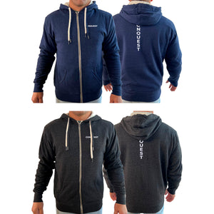 Conquest Self Defense Academy Sherpa Lined Zip-Up Hoodie #8125 D