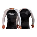 Conquest Self Defense All Black Ranked Long Sleeve Rash Guards #8125 E