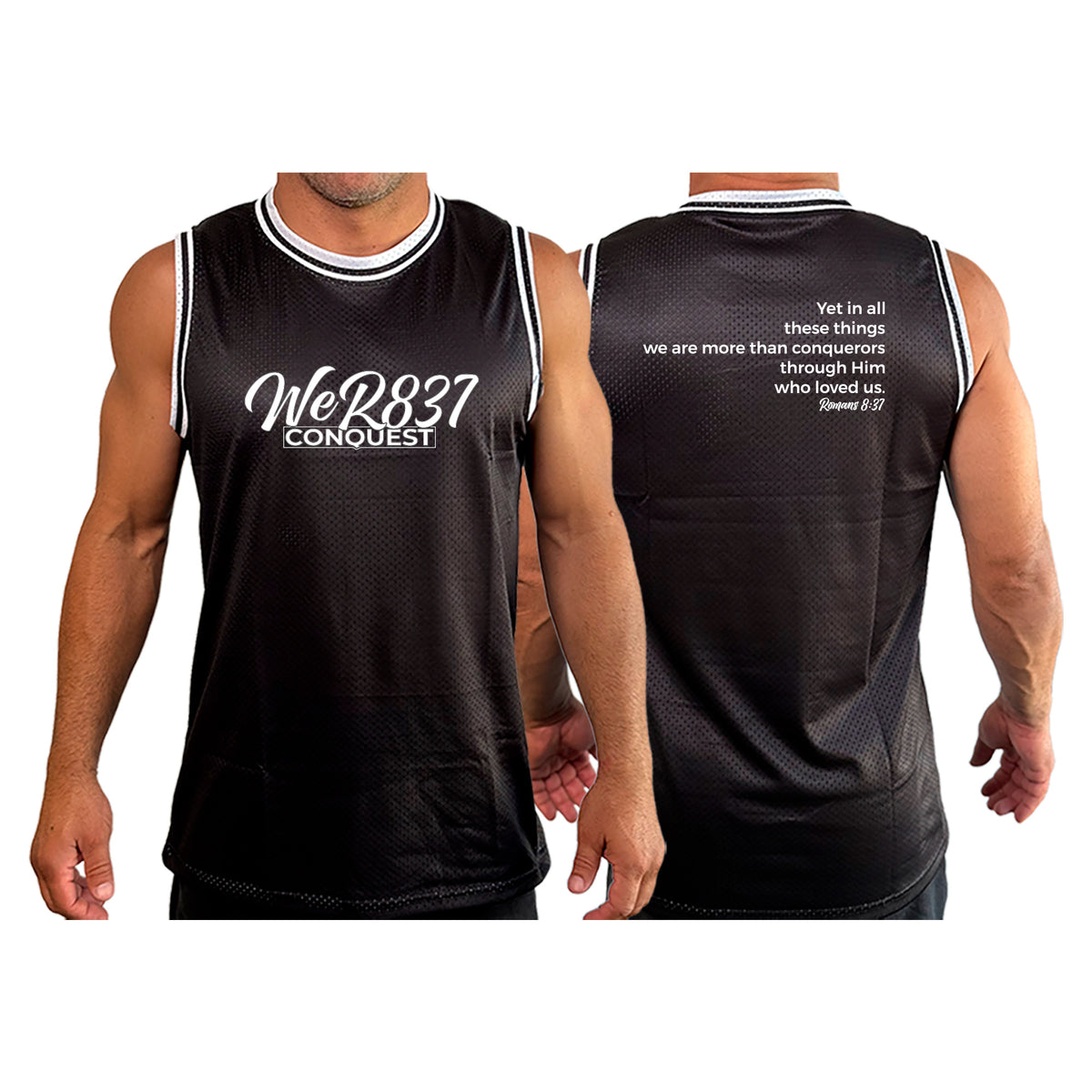 Conquest Self Defense Academy Basketball Jerseys #8125 E