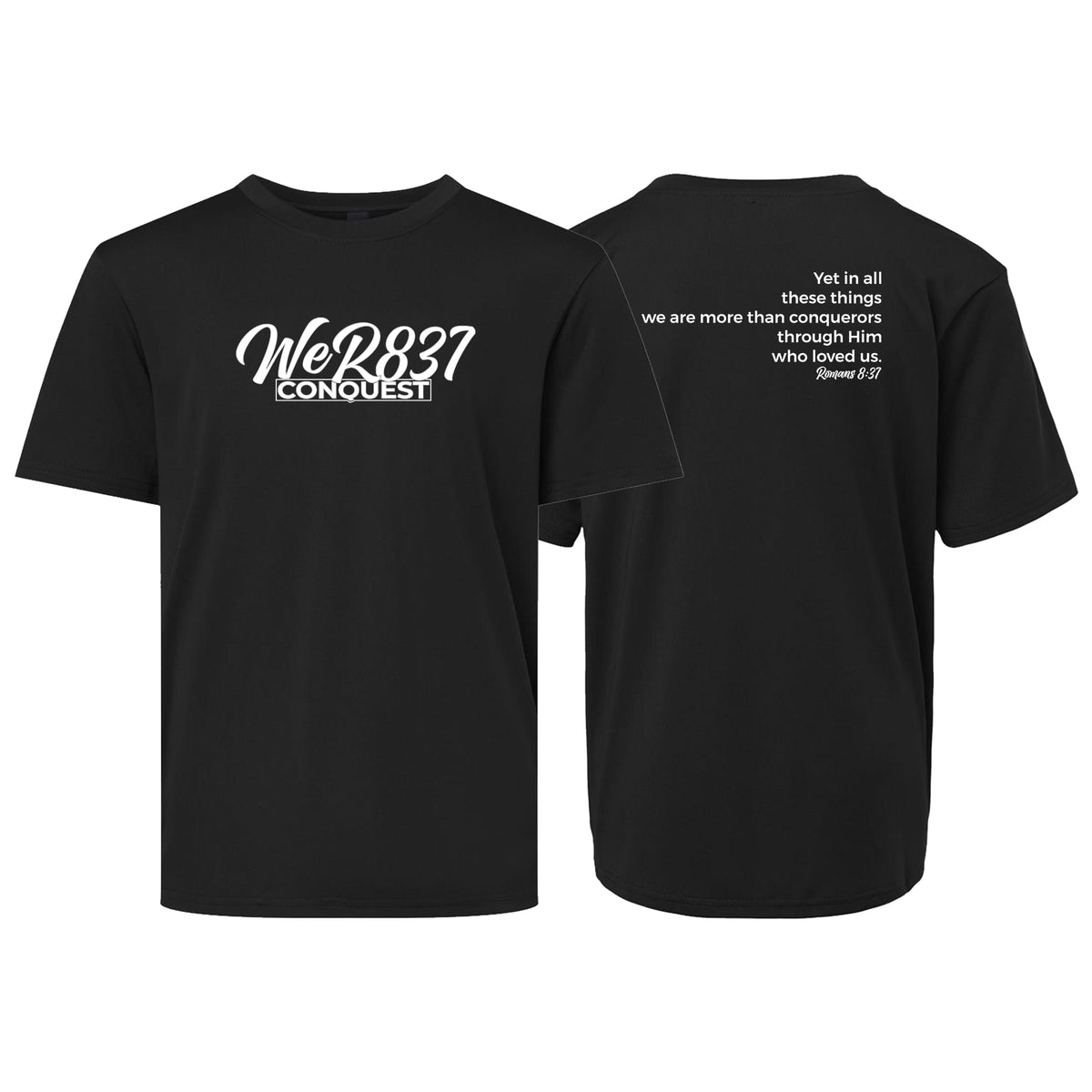 Conquest Self Defense Academy Dry Fit Kids Shirts #8125 E