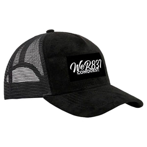 Conquest Self Defense Suede Trucker Hat #8125 E