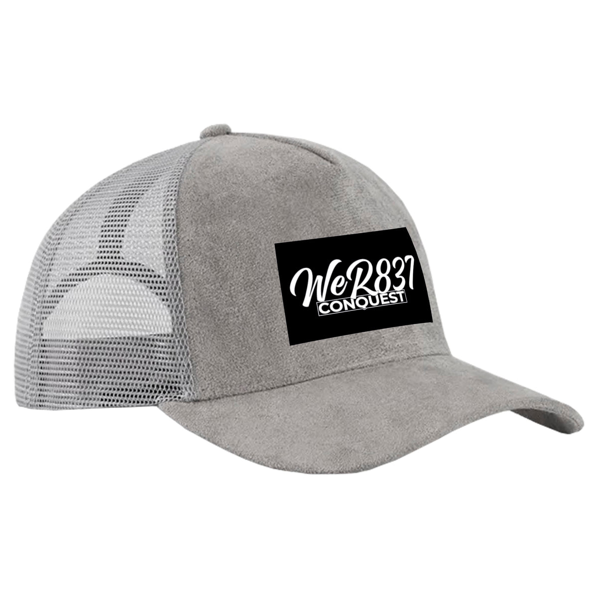 Conquest Self Defense Suede Trucker Hat #8125 E