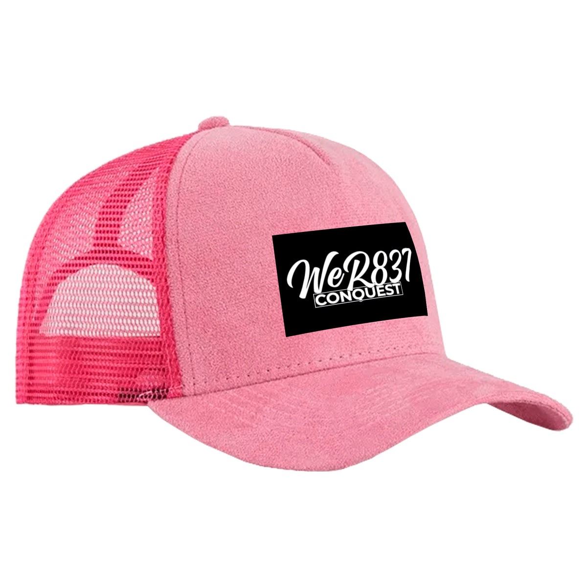 Conquest Self Defense Suede Trucker Hat #8125 E