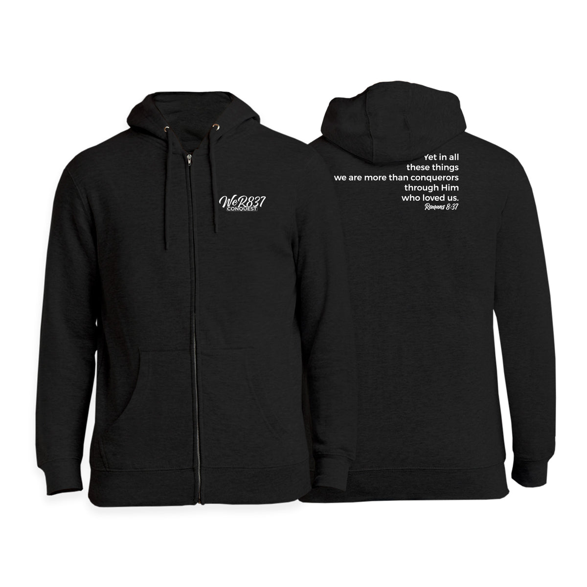 Conquest Self Defense Academy Zip-Up Hoodies #8125 F