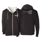 Conquest Self Defense Academy Sherpa Lined Zip-Up Hoodie #8125 F