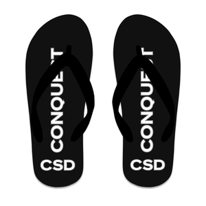 Conquest Self Defense Academy Flip Flops #8125 A