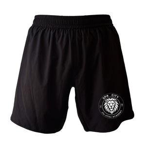 Spa City Jiu-Jitsu All Black Custom Shorts 2.0 #8126 A