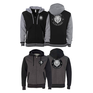 Spa City Jiu-Jitsu Academy Varsity Zip-Up Hoodies #8126 A
