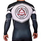 Alchemy Brazilian Jiu Jitsu Academy Rash Guards Black/White #8127 A