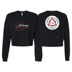 Alchemy Brazilian Jiu Jitsu Women's Cropped Crewneck Sweatshirt #8127 A