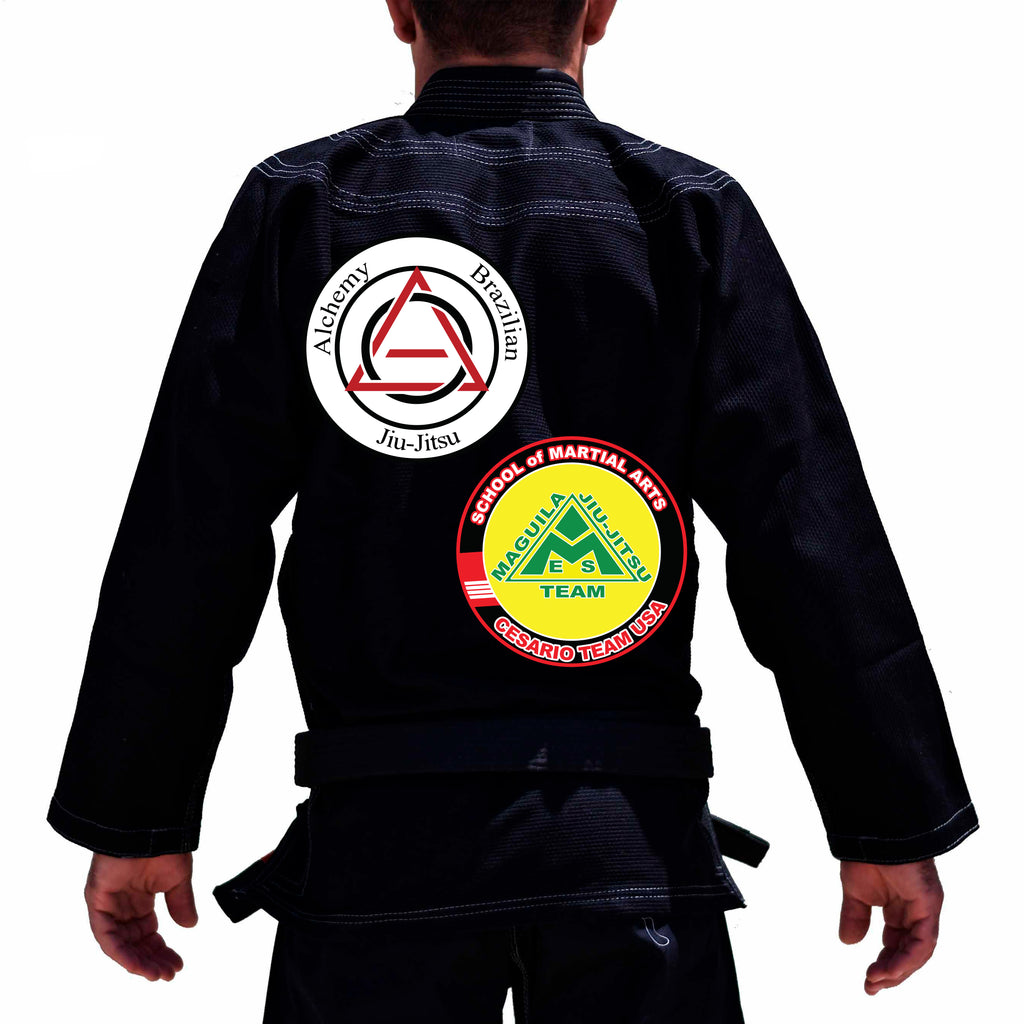 Alchemy Brazilian Jiu Jitsu Academy Adults Gi - Black #190 A