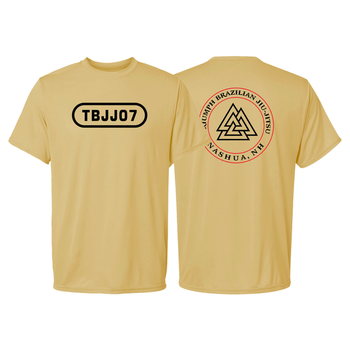 Triumph Brazilian Jiu-Jitsu Academy Dry Fit Shirts #8128 A