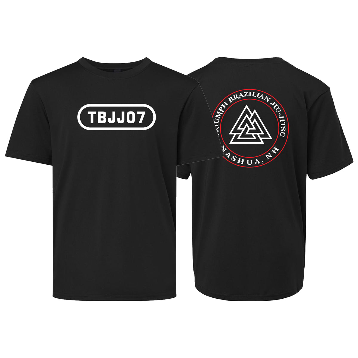 Triumph Brazilian Jiu-Jitsu Academy Dry Fit Kids Shirts #8128 A