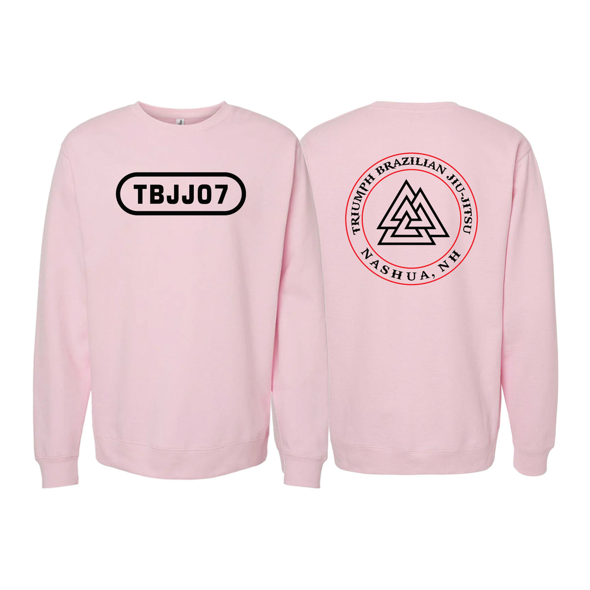 Triumph Brazilian Jiu-Jitsu Academy Crewneck Sweatshirt #8128 A