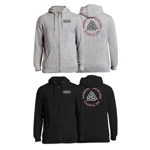 Triumph Brazilian Jiu-Jitsu Academy Zip-Up Hoodies #8128 B