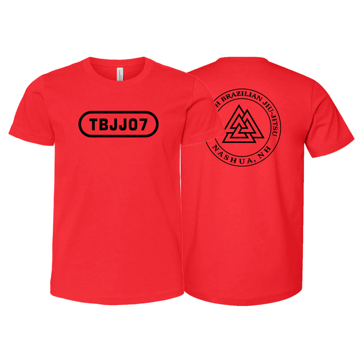Triumph Brazilian Jiu-Jitsu Academy Kids Shirts #8128 C
