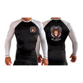 Jiu Jitsu Unlimited All Black Ranked Long Sleeve Rash Guards #8129 F