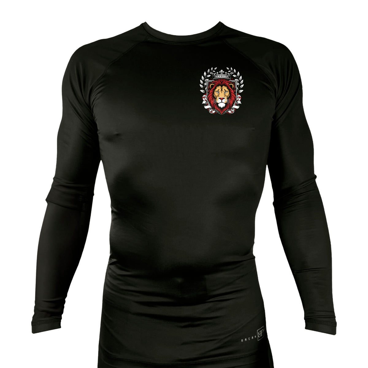 Jiu Jitsu Unlimited All Black Custom Rash Guards Long Sleeves #8129 F