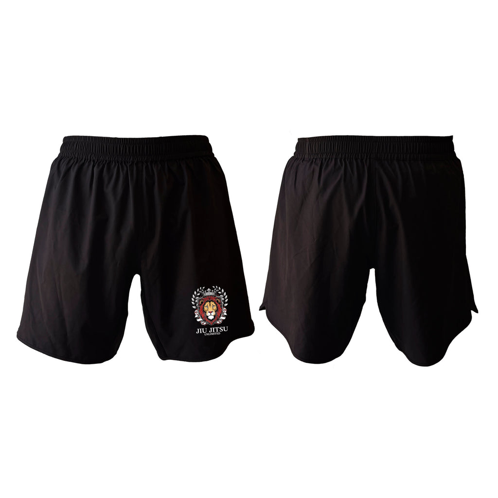 Jiu Jitsu Unlimited All Black Custom Shorts 2.0 #8129 F