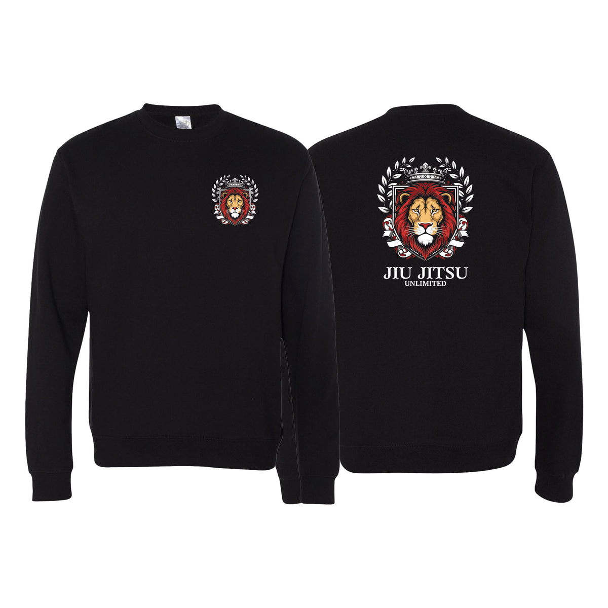 Jiu Jitsu Unlimited Academy Crewneck Sweatshirt #8129 F
