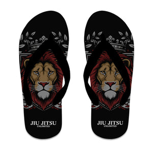 Jiu Jitsu Unlimited Academy Flip Flops #8129 F