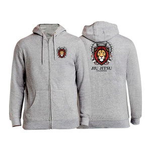 Jiu Jitsu Unlimited Academy Zip-Up Hoodies #8129 F