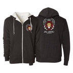 Jiu Jitsu Unlimited Academy Sherpa Lined Zip-Up Hoodie #8129 F