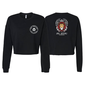 Jiu Jitsu Unlimited Women's Cropped Crewneck Sweatshirt #8129 H
