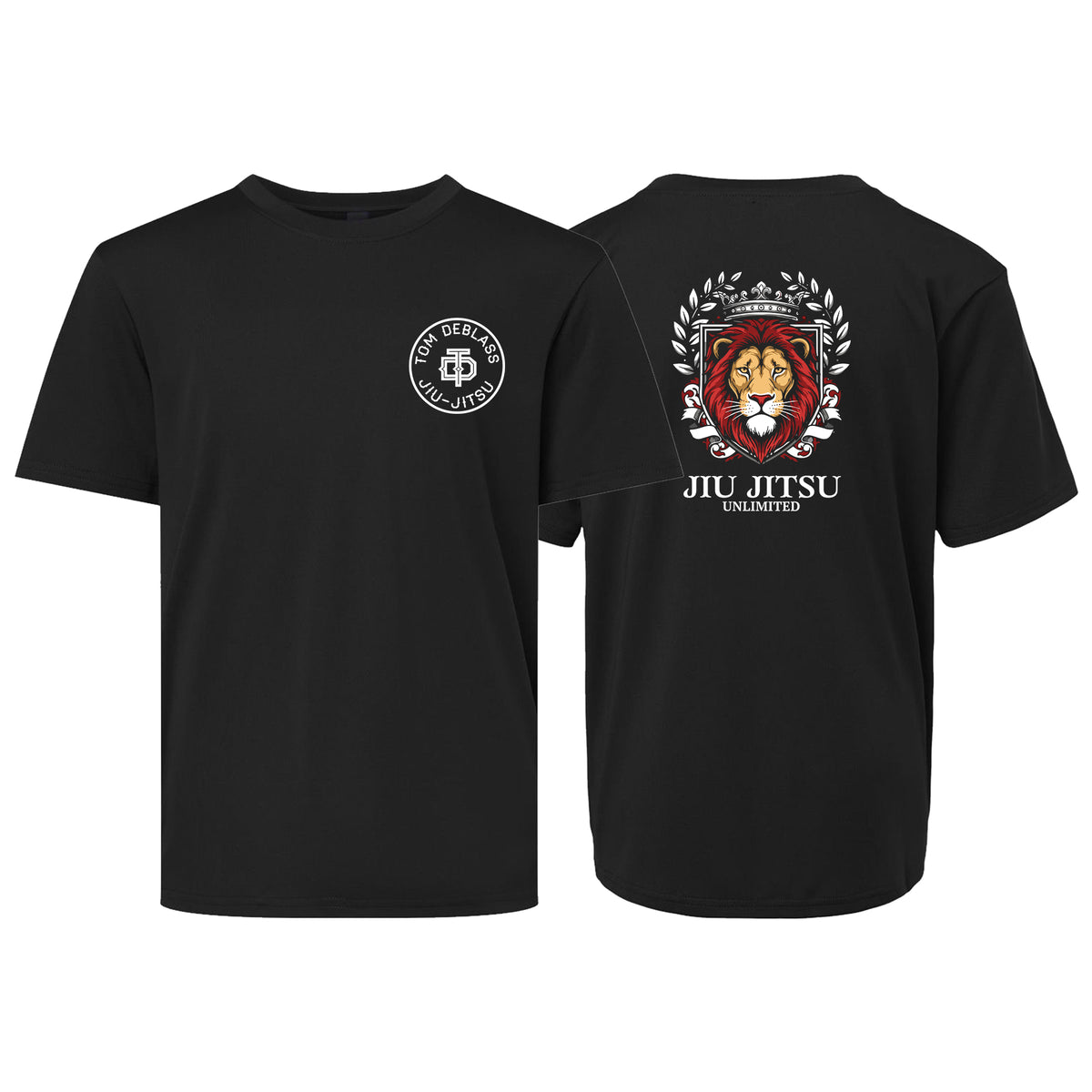 Jiu Jitsu Unlimited Academy Dry Fit Kids Shirts #8129 H