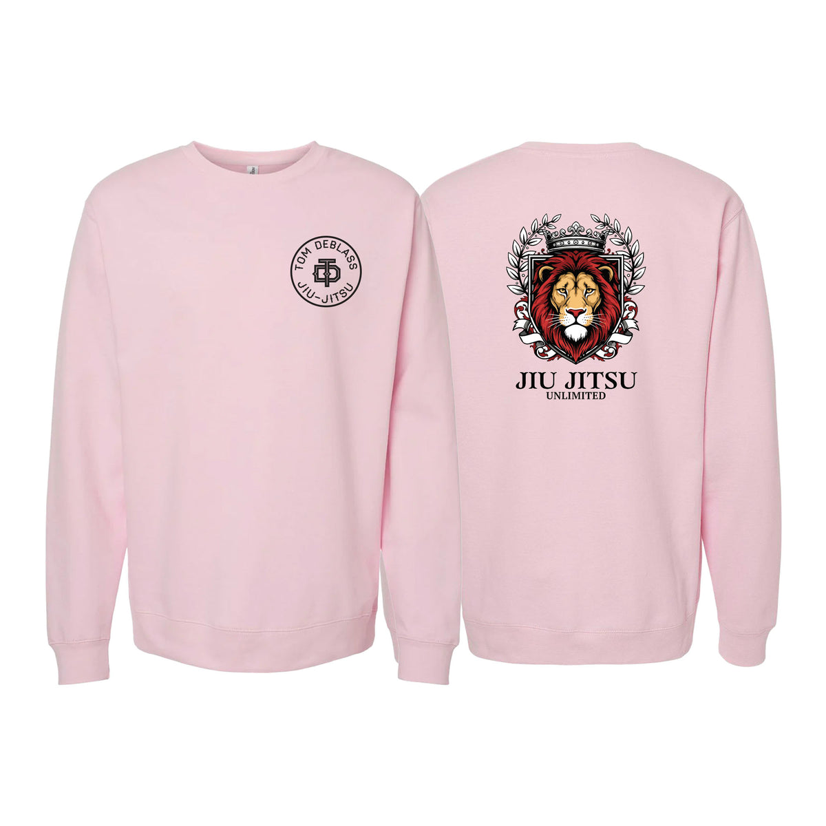 Jiu Jitsu Unlimited Academy Crewneck Sweatshirt #8129 H