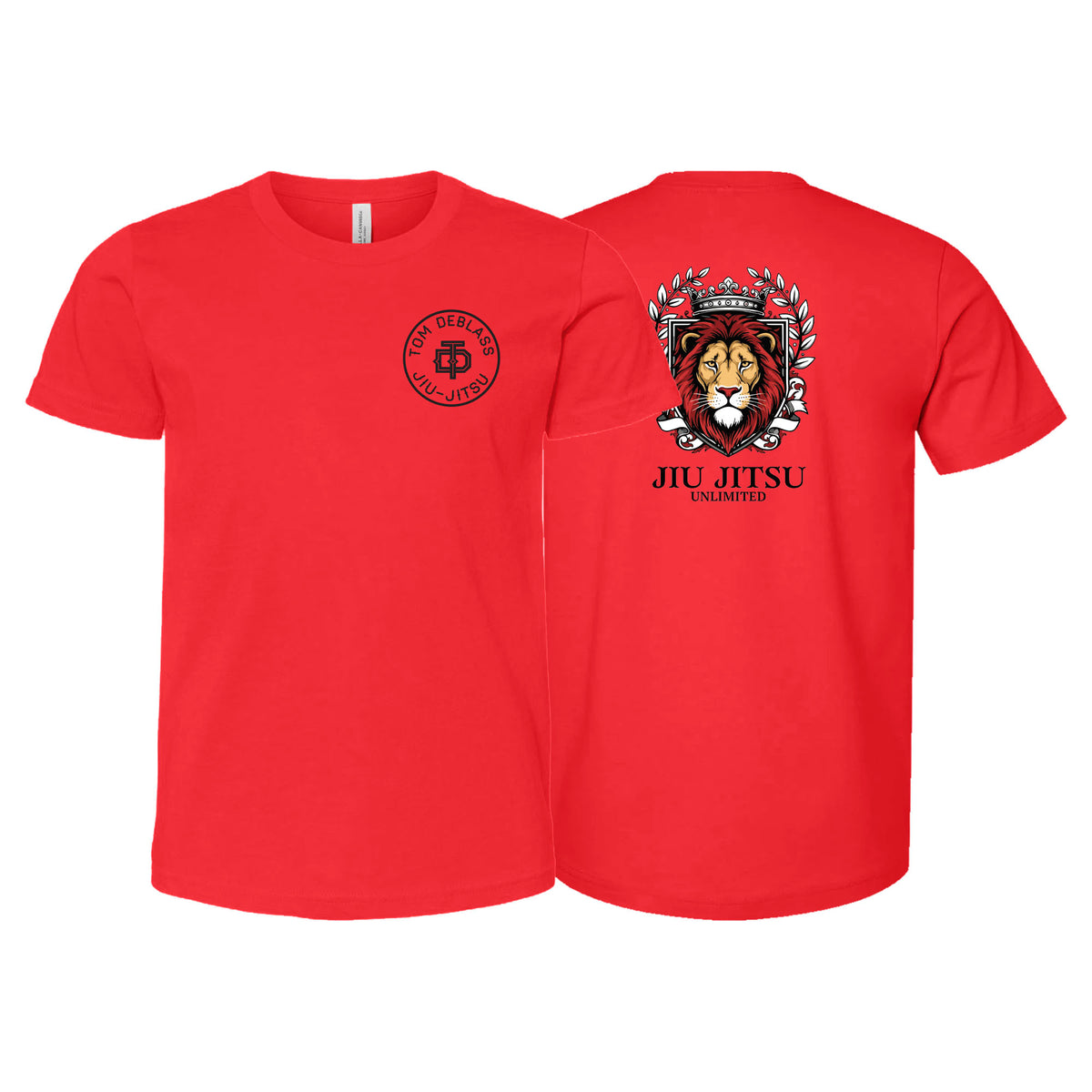 Jiu Jitsu Unlimited Academy Kids Shirts #8129 H
