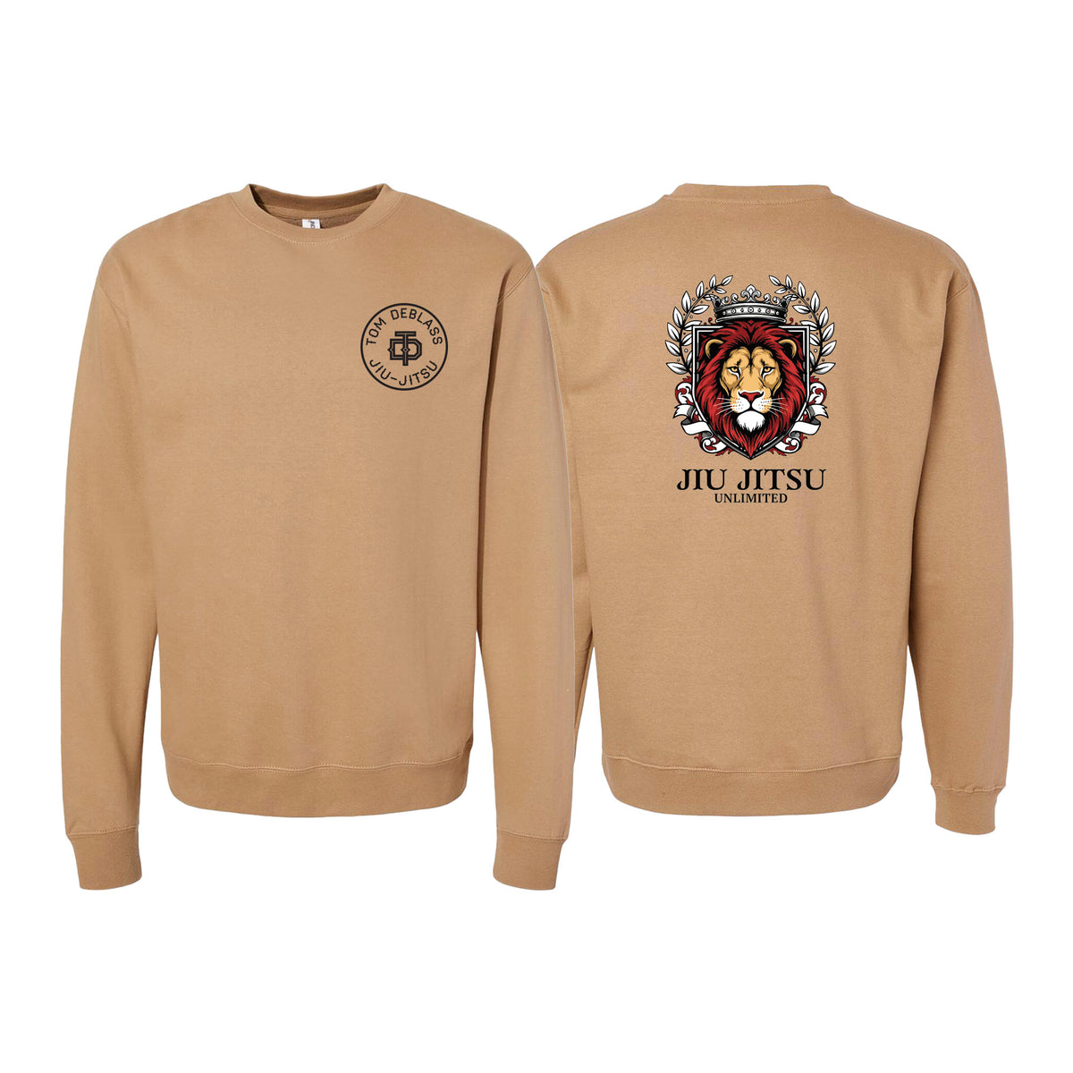 Jiu Jitsu Unlimited Academy Crewneck Sweatshirt #8129 H