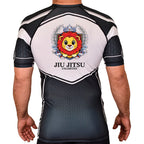 Jiu Jitsu Unlimited Academy Rash Guards Black/White #8129 J