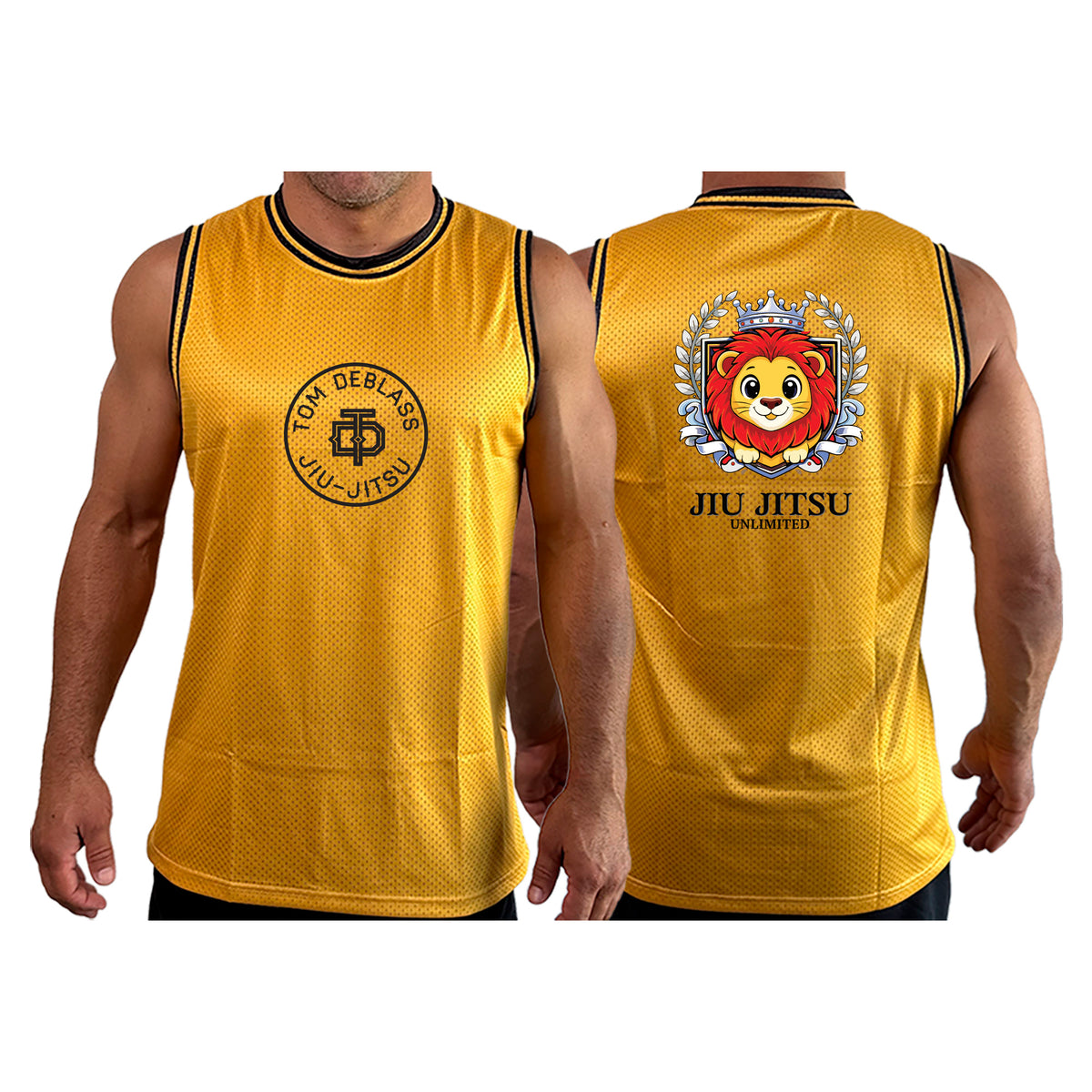 Jiu Jitsu Unlimited Academy Basketball Jerseys #8129 J