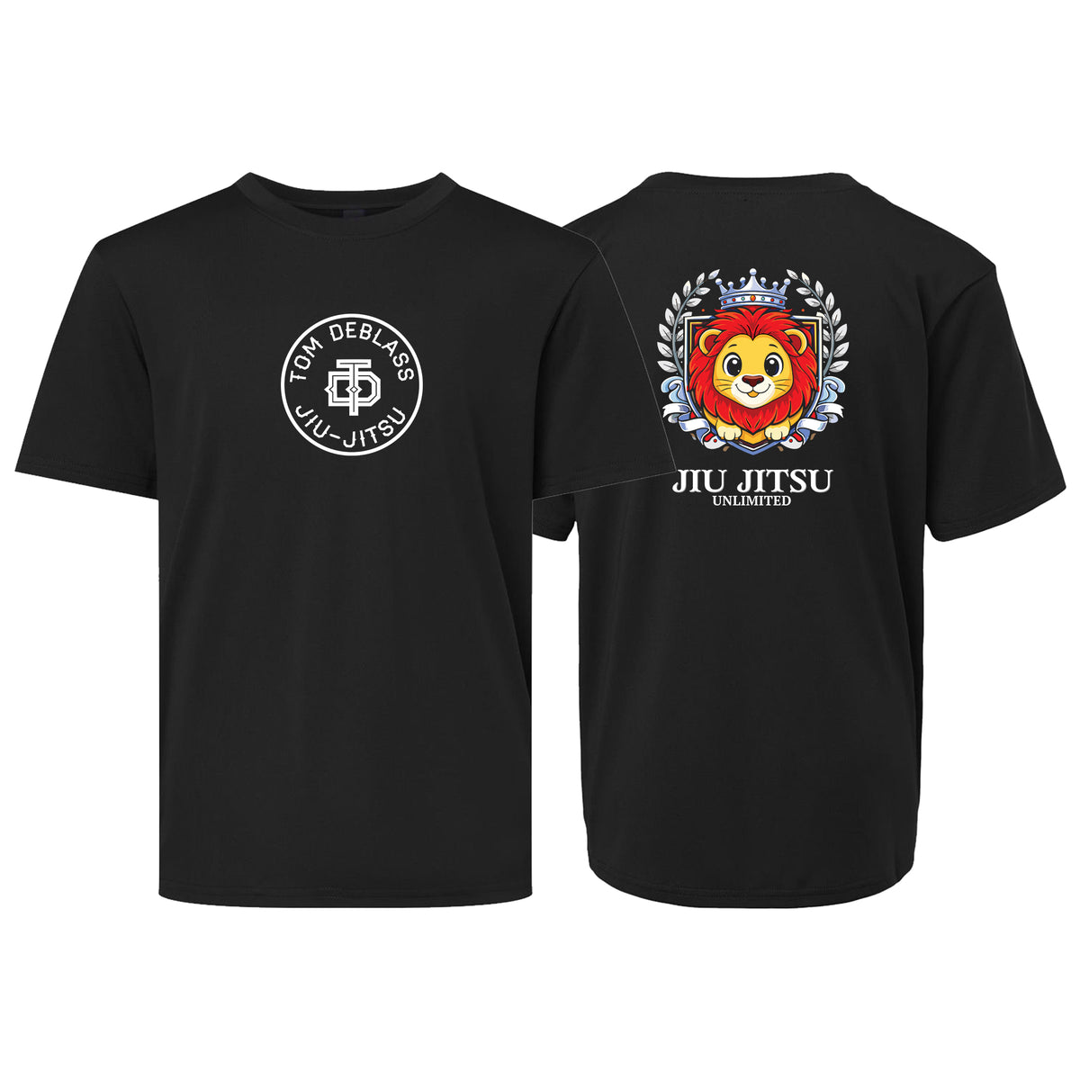 Jiu Jitsu Unlimited Academy Dry Fit Kids Shirts #8129 J