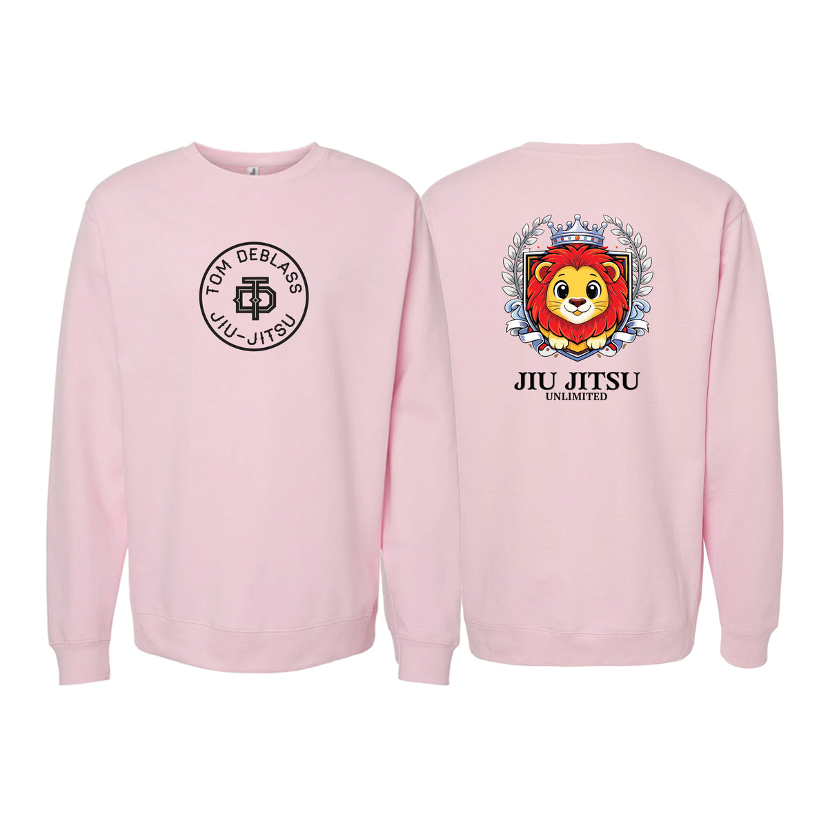 Jiu Jitsu Unlimited Academy Crewneck Sweatshirt #8129 J