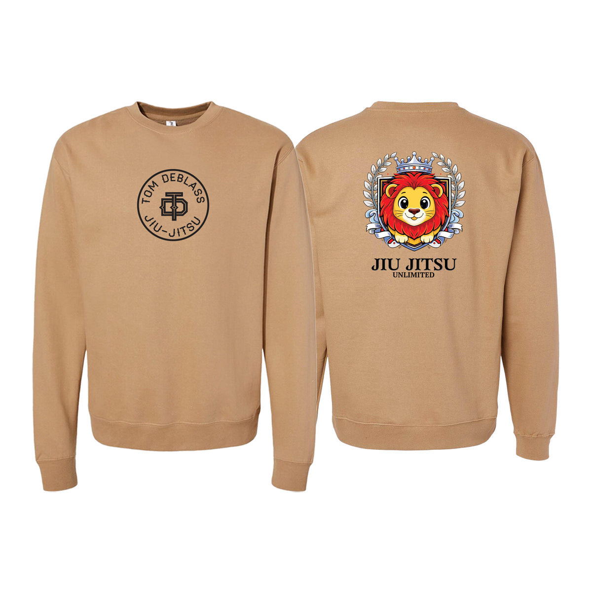 Jiu Jitsu Unlimited Academy Crewneck Sweatshirt #8129 J