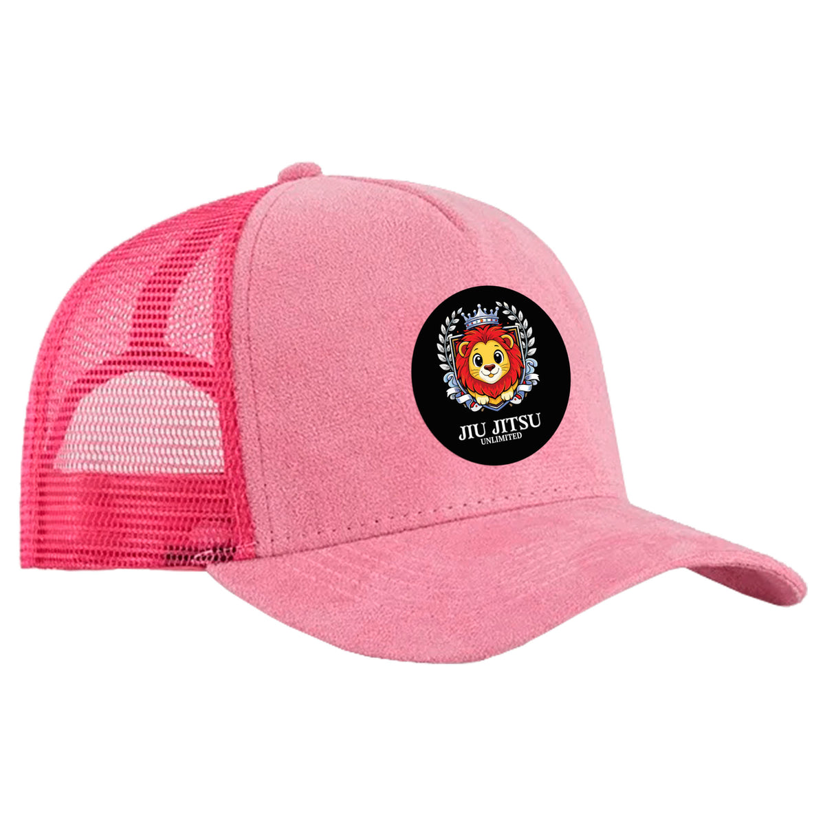 Jiu Jitsu Unlimited Suede Trucker Hat #8129 J